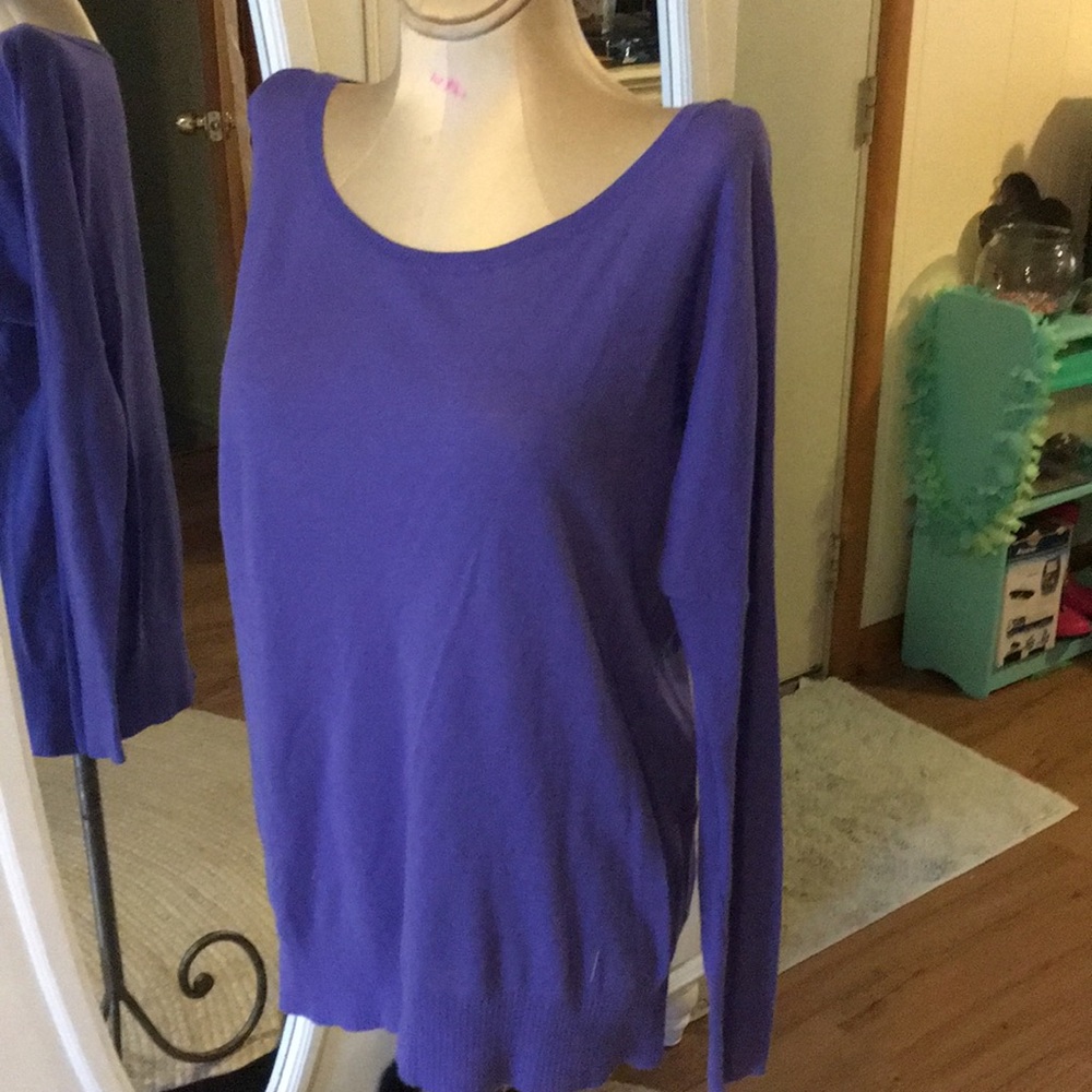 Purple lightweight sweater size xs Victoria’s S